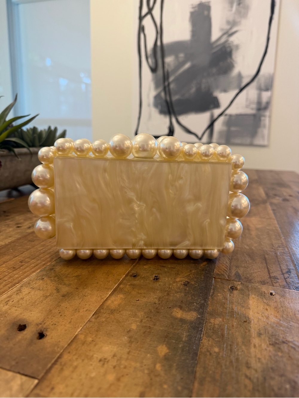 Cult Gaia EOS Box Clutch - Ivory - Picture 2 of 9